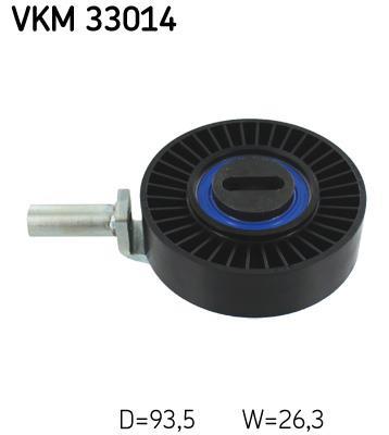 Rolo tensor da correia trapezoidal estriada SKF ref. VKM 33014